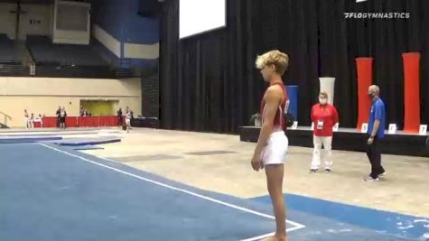 Grayson Thompson - Floor, Precision South Gymnastics Academy - 2021 USA Gymnastics Development Program National Championships