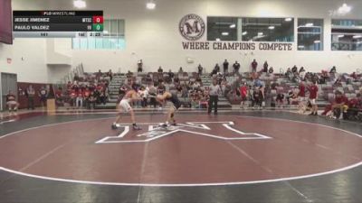 141 lbs Placement Matches (16 Team) - Jesse Jimenez, Mt. San Antonio College vs Paulo Valdez, Victor Valley