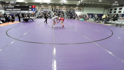 145 lbs 5th Place Match - Liv Weiber, Simon Fraser University vs Sarina Bertram, Missouri Valley College