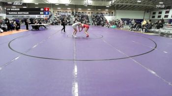 145 lbs 5th Place Match - Liv Weiber, Simon Fraser University vs Sarina Bertram, Missouri Valley College