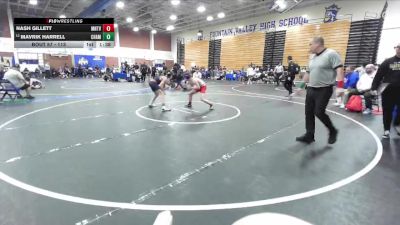 113 lbs Champ. Round 1 - Nash Gillett, Mountain View (Mesa) High School vs Mavrik Harrell, Chaminade