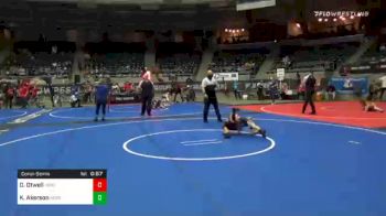 52 lbs Consolation - Oakley Otwell, Honey Badger WC vs Korbin Akerson, Nebraska Boyz