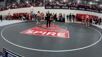 61 kg Champ. Round 2 - Jace Hedeman, Panther Wrestling Club RTC vs Dale Corbin, Wyoming Seminary College Preparatory High School Wrestling