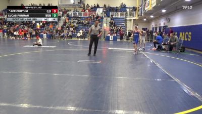 107 lbs Consy 6 - Ace Chittum, Cleveland-TN vs Lucas Forman, Wyoming Seminary