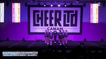 Maryland Dance Energy - Blackout [2026 L4 Junior - Flex - D2 Day 1] 2026 CANAM Grand Nationals
