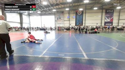 126 lbs Round Of 32 - Thomas Baker, OK vs Pierce Reinhart, PA