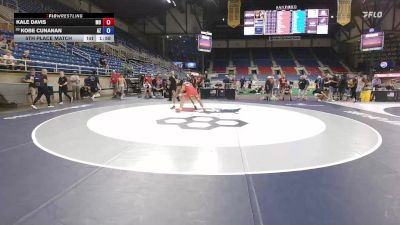 157 lbs 5th Place Match - Kale Davis, MO vs Kobe Cunanan, AZ