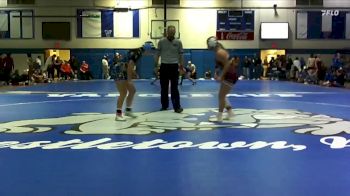 Girls 132 lbs Semifinal - Shayleigh Furby, East Central High School Girls vs Raelynn Rocco, St. Martin High School Girls
