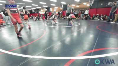 75 lbs Rr Rnd 3 - Durbin Shroeder, Cowboy Elite 15u vs Jaxon Vanderpool, Ponca City