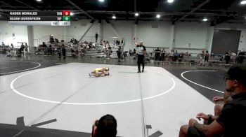 54 lbs Consi Of 8 #1 - Kaden Morales, Threshold WC vs Elijah Gustafson, Top Rank Hammers