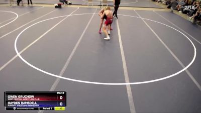 144 lbs 3rd Place Match - Owen Gruchow, West Central Wrestling Club vs Hayden Ramsdell, Pursuit Wrestling Minnesota