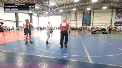 152 lbs Consi Of 32 #2 - Jacob Campos, NC vs Kaden Dressel, TN