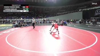 6A Boys 126 lbs Cons. Round 2 - Curran Smeller, Cleveland Boys vs Charlie Vander Meide, McMinnville Boys