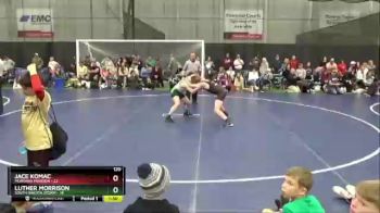 120 lbs Semis & 1st Wrestleback (8 Team) - Luther Morrison, South Dakota Storm vs Jace Komac, Montana Maroon