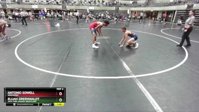 135 lbs 3rd Place Match - Antonio Sowell, Wisconsin vs Elijah Greenwaldt, Jack Pine Savage Wrestling