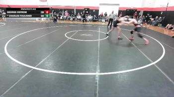 175 lbs Champ. Round 2 - George Ostrom, EDWARDVILLE (HS) vs Charles Faulkner, Machesney Park (HARLEM)