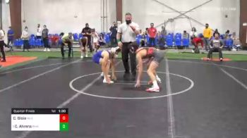 128 lbs Quarterfinal - Cristian Gioia, Yale Street vs Christopher Ahrens, Rhino