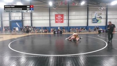 140 lbs Steele Fury, Kansas vs Jackson Niederkohr, Ohio Scarlet