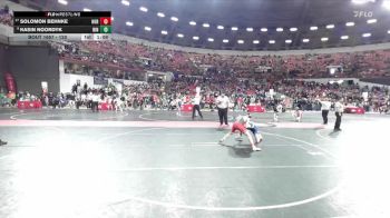 120 lbs Cons. Round 4 - Kasin Noordyk, Ringers vs Solomon Behnke, Hortonville