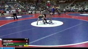 4A 132 lbs Quarterfinal - Cutter Boyce, Pottsville vs Lane Wilson, Subiaco Academy
