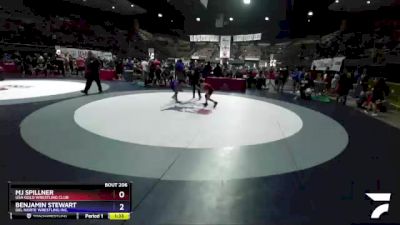 63 lbs Cons. Round 1 - Mj Spillner, USA Gold Wrestling Club vs Benjamin Stewart, Del Norte Wrestling Inc.