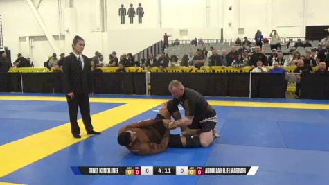 Abdullah O. Elmagbari vs Tino Kindling 2024 World IBJJF Jiu-Jitsu No-Gi Championship