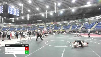 109 lbs Quarterfinal - Jayden Jones, Nebraska Wr Ac vs Winter West, Mat Demon