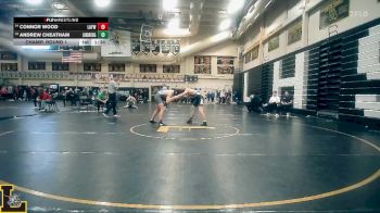 165 lbs Champ. Round 1 - Andrew Cheatham, Lindbergh vs Connor Wood, Lafayette Wildwood