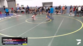 101 lbs Rr2 - Claire Dyment, Bethel Freestyle Wrestling Club vs Storey Cook, Anchor Kings Wrestling Club