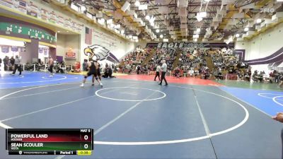 190 Boys Cons. Round 2 - Powerful Land, Hoover vs Sean Scouler, Vista