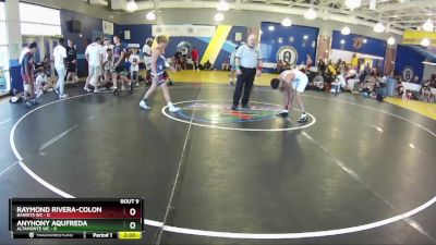 120 lbs Round 3 (8 Team) - Raymond Rivera-Colon, Bandits WC vs Anyhony Aqufreda, Altamonte WC