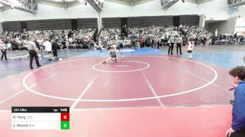 147-H lbs Round Of 64 - Ryan Yang, Jersey 74 vs James Moore, West Islip