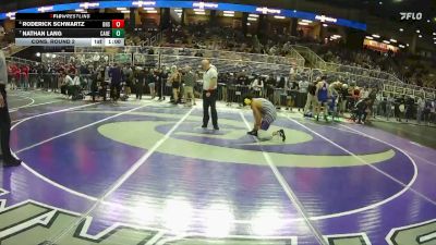 175 1A Cons. Round 2 - Nathan Lang, Cardinal Newman vs Roderick Schwartz, Booker H.S.