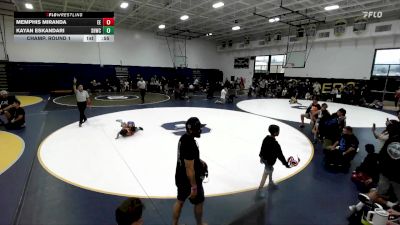 63 lbs Champ. Round 1 - Kayan Eskandari, Socal Hammers Wrestling Club vs Memphis Miranda, Eastvale Elite