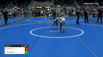 52 lbs Consolation - Edward (EJ) Smith III, Bay County RoadRunners vs Liam Nicholson, Bay County RoadRunners