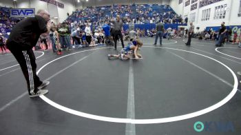 55 lbs Round Of 32 - Bayler Grady, Standfast vs Rowen Jones, Bridge Creek Youth Wrestling