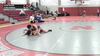 130 lbs 5th Place - Julian Arango, St. Joes Metuchen vs Ayden Sumners, Raw