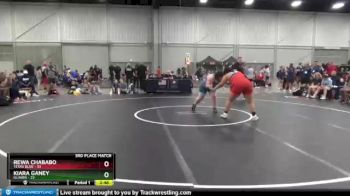 225 lbs Placement Matches (8 Team) - Rewa Chababo, Texas Blue vs Kiara Ganey, Illinois