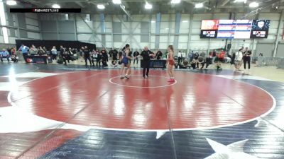 U17 Women - 61 lbs Cons. Round 2 - Sara Pauls, NY vs Annyssa Lopez, CA