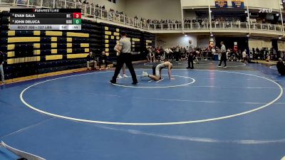 127 lbs Consy 3 - Evan Sala, Mt. Lebanon vs John Deluca, Kiski Area