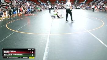 65 lbs Quarterfinal - Matthew Sicklesteel, Team Donahoe vs Kasen Cargo, Minion TC