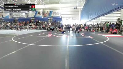 155 lbs 3rd Place Match - Yareli Garcia, Dodge City vs Ashley Schwarz, Washburn Rural