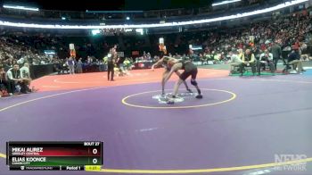 126-4A Champ. Round 1 - Mikai Alirez, Greeley Central vs Elias Koonce, Canon City