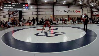79 kg Cons. Round 4 - Orlando Cruz, Indiana RTC vs Xavier Giles, NJRTC