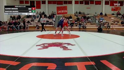 144 lbs Round 5 (6 Team) - Xavier Berges, Onaga HS vs Sawyer Ibarra, Alma-Wabaunsee HS