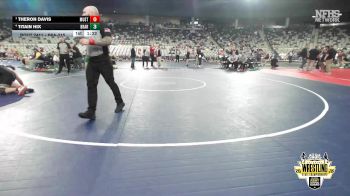 B6A-215 lbs Semifinal - Theron Davis, Mustang vs Titain Hix, Broken Arrow