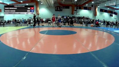 150 lbs Cons. Round 3 - Theo Reinhart, Cavalier Wrestling Club vs Reese Keene, Dulles South Wrestling Club