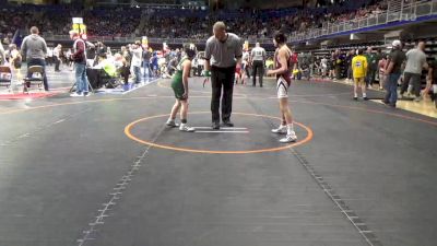 90 lbs Consi Of 16 #1 - Beau Fragale, Cameron County vs Brayden Smith, Connellsville