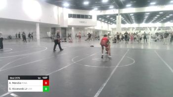 116 lbs Round Of 16 - Antonio Mendia, Poway Elite vs Steven Hiczewski Jr, Live Training