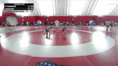 113 lbs Placement Matches (8 Team) - Ty Washburn, Cambridge-Isanti White vs Logan Ruiz, Xavier-Cedar Rapids
